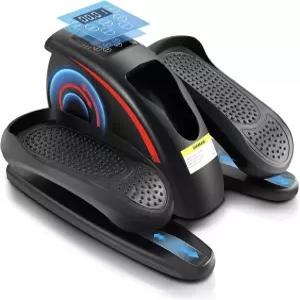 책상 밑 타원형 기계 전동 착좌 페달 운동기 미니 LCD 디스플레이 모니터 휴대용 조용한 가정용 다리