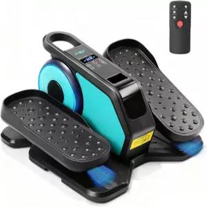 AODI 언더 데스크 타원형 기계 시니어용 다리 운동기 홈 오피스용 원격 조용하고 휴대용 미니 시트 페달