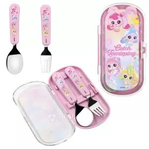 아동 수저용 어린이수저세트 1세트 x 5개세트 미니스푼포크 캐치티니핑 케이스 유치원 어린이집