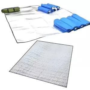 캠핑장 공원 나들이바닥깔개 은박돗자리 베이직은박매트 (200x150) x 10개세트 양면형