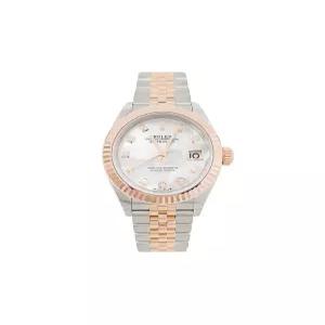 [엘러브] 새상품 롤렉스 레이디 데이저스트28 로즈골드콤비 10P 다이아몬드