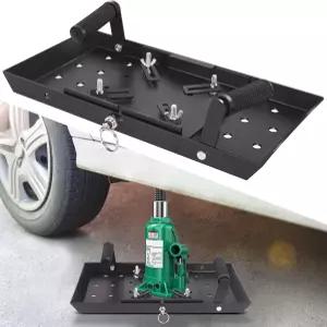 두꺼운 범용 병 잭 스태빌라이저 MAX 22톤 조절 가능한 크기의 베이스 플레이트 강화 강판이 있는 미끄럼