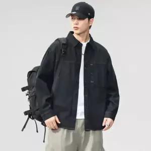 솔저스2 남성용 청 가을 캐주얼 봄가을 빅사이즈 셔츠 프린지 OPH3