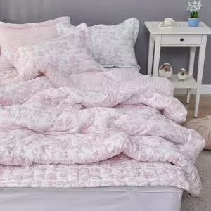 /아도라하우스 라포레 차렵이불 패드세트 Q이불1+Q패드1+베개커버2