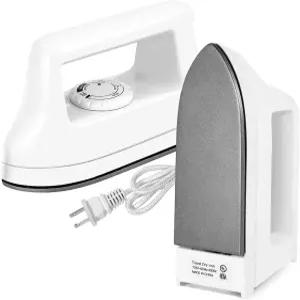 옷을 위한 미니 다리미 티셔츠 제작을 여행용 소형 전기 열 프레스 기계 홈 칼리지를 휴대용 흰색