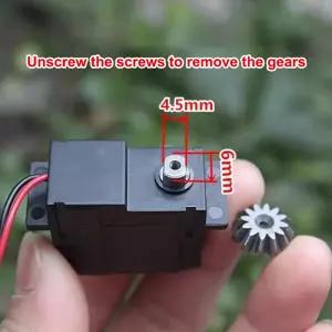 호환  1개 DIY 출력 DC 감속 는 로봇 헬리콥터 비행기 자동차 보트용 서보 처럼 보입니다.