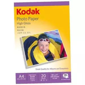 포토용지 고광택 사진용지 A4 180g 20매 잉크젯 전용