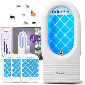 실내용 초파리 트랩/그낫 UV Blue 라이트 플러그인 킬러 버그 NAT 나방 모기 곰팡이를 위한 날벌레 포획