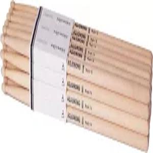 AQJUNONG 드럼 스틱 7A 어쿠스틱 및 전자 세트용 클래식 메이플 우드 팁 12쌍 전문가용 악기 타악기