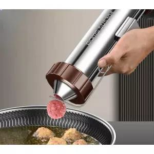 미트볼 기계 옹심이 계 강철 새우볼 반죽소분 관장 포함 2개 굴림만두 304 상업용 헤드