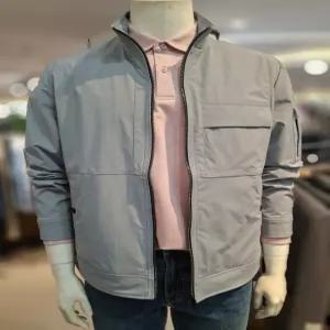 [트레몰로] 세정 트레몰로 26SS 망사안감 스트레치 나일론와샤점퍼 내추럴그레이 TRNCL6S124109