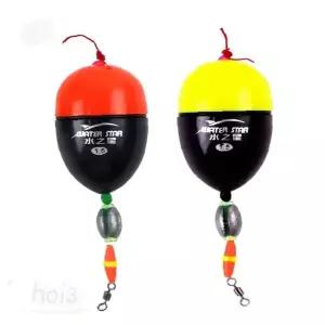 민물 바다 낚시 구멍 찌 세트 원투 던질 낚시 채비 수심 표시 부력 조절 도구