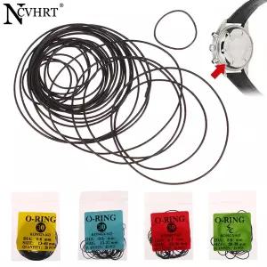 호환  0.50.60.70.8mm 시계 O-링 방수 고무 시계 뒷면 커버 개스킷 수리 도구 제조 도구