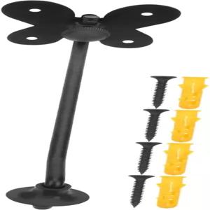 ULDDIGI 전문 심벌 암 홀더 벽걸이 견고한 디스플레이 드럼 연주자를 위한 간편한 설치 내구성과 실용적인