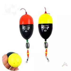 형광 구멍찌 세트 바다 낚시용 원투 채비 야간 조황 전용 시인성 플로팅 찌