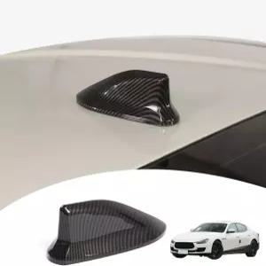 스바루 BRZ 토요타 86 2013-2021 자동차 안테나 액세서리용 카본 파이버 ABS 샤크 핀 커버 루프 에어리얼