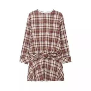 블랙팬서 원피스 여친 체크 OPH1