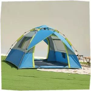 원터치 텐트 2-3인용 오토 설치 나들이 그늘막 차박 야외 휴식 공간 간편 조립