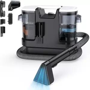 루블루루 실내 청소기 600W 모터 - 20Kpa 흡입력 휴대용 핸드헬드 카펫 셀프 클리닝 기능 반려동물 얼룩