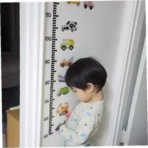 아동 성장 측정 벽부착 키재기 스티커 자동차 탈것 디자인 인테리어 데코 차트