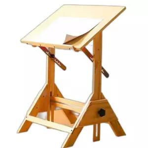 제도 책상 경사 작업대 테이블 드로잉 건축 스탠드 가로60세로45cm 테이블