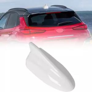 AMSPRAC 샤크 핀 안테나 커버 현대 코나 2018 2019 2020 2021 2022 2023 96210-J9300 루프 탑퍼 교체 흰색