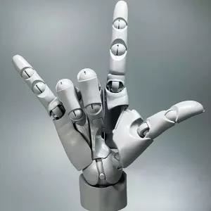 캡슐토이 가챠 미니 가동 손목 핸드 손가락 가차 화이트