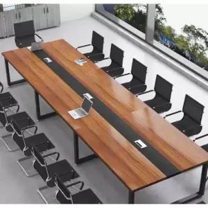 대형 회의 테이블 탁자 미팅룸 카페 도서관 200x100x74
