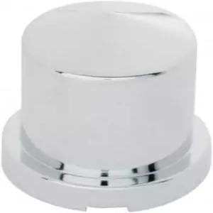 유나이티드 퍼시픽 10090P - 휠 러그 너트 커버 세트 15/16인치 X 1.5인치 크롬 플라스틱 뾰족한 푸시온