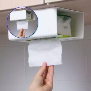 쌍문상회 티슈 깔끔한 벽부착 냅킨통 디스펜서 휴 보관 대형