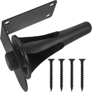 베투키 벽걸이 블랙 파이프 클라리넷 및 플루트 홀더 랙 우드윈드 스탠드용 싱글 리드 슬롯이 있는 악기