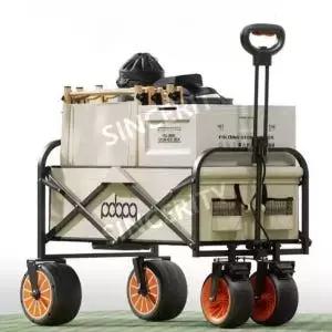 캠핑 웨건 접이식 폴딩 카트 리 야외 피크닉