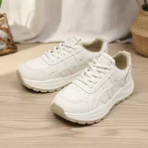 여성 가벼운 통굽 캐주얼 워킹 스니커즈