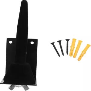 악기 전시용 벽걸이 클라리넷 플루트 랙 조절식 블랙 튜브 홀더에는 간편한 설치 액세서리가 포함되어