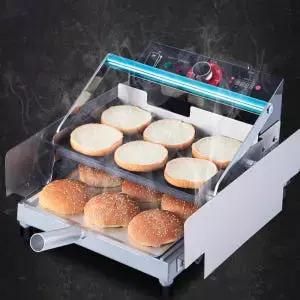 햄버거빵 굽는기계 업소용 토스트기 푸드트럭 버거 버거빵토스터