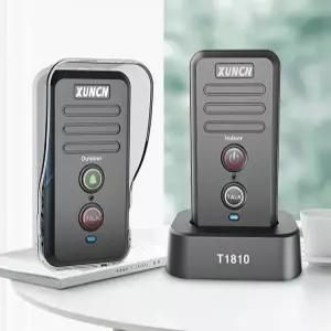 가정용 초인종 무선 양방향 방수 커버 장거리 현관문 인터폰 차임벨 호출 문짝 볼륨