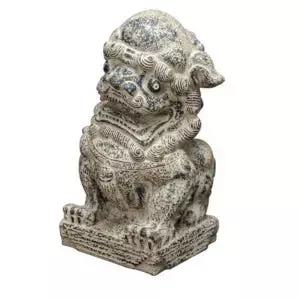 해태 조각상 석재 석상 입구 동양 돌조각 조각 장식품 소품 현관 거실