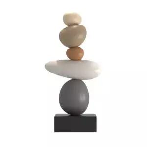 밸런스 스톤 원석 소품 모던 인테 미니멀 오피스탁 거실 장식