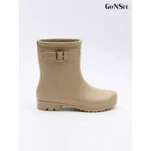 [하프클럽/고앤씨]여성 베키 숏 앵클 레인부츠 패션 장화