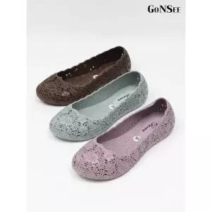 [하프클럽/고앤씨]여성 봄/여름 도로시 레이스 젤리 플랫 슈즈 신발