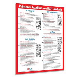 안전 자석 17 스페인어 EN 포스터 OL 표지판 레스토랑 학용품 스페인어 ESPA 질식 라미네이트 준수 22 CPR