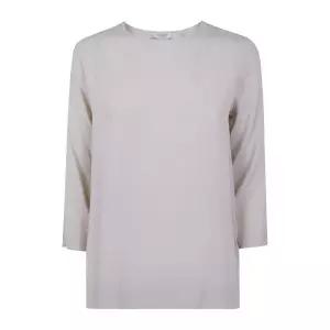 3/4 슬리브 실크 블라우스 RE7445D098 132