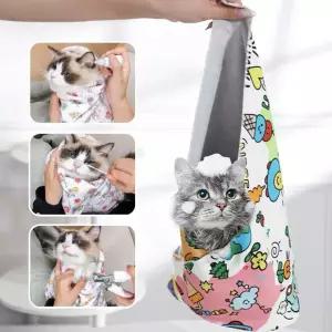 자가점착 접이식 다용도 더스트백 휴대용 매직파우치 보자기 화장품 카메라 손수건 랩파우치 [개미물류]