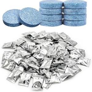 MUQI 00 PCS 자동차 앞유리 워셔액 정제 투명 시야를 자동 창문 농축 차량 와이퍼액 세정 고체 발포제