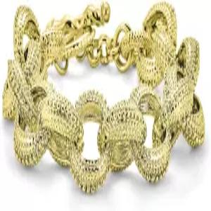 패션 문구 청키 텍스처 대형 타원형 연동 링크 체인 브레이슬릿 초커 목걸이 여성용 토글 걸쇠 잠금 매트