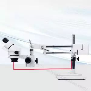 현미경 소형 산업용 탁상형 거치대 받침대 브래킷 베이스 발란서