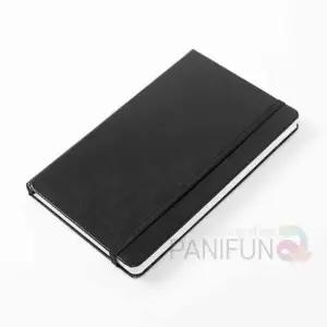 A5 무선노트 블랙 밴딩수첩 회사수첩 블랙수첩 기록수첩 메모수첩