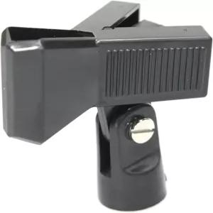 Mr. Dj MC03 범용 유연 스프링 장착 고무 플라스틱 마이크 클램프 클립 홀더