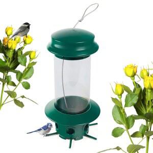 자연의 리듬 조류 걸이 강철 플라스틱 프리미엄 야생 클래식 방수 튜브 경질 먹이기 행거