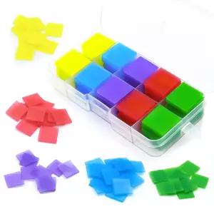 다이아몬드 페인팅 도구 아트 왁스 - DIY 자수용 컬러 액세서리 100개 세트 5가지 색상